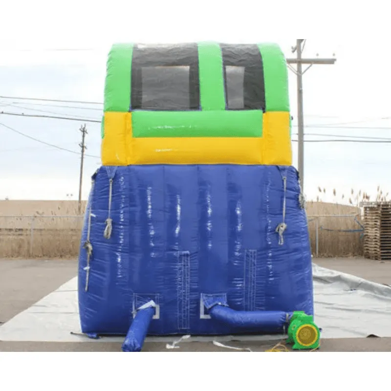 15'H Green Water Slide Wet n Dry