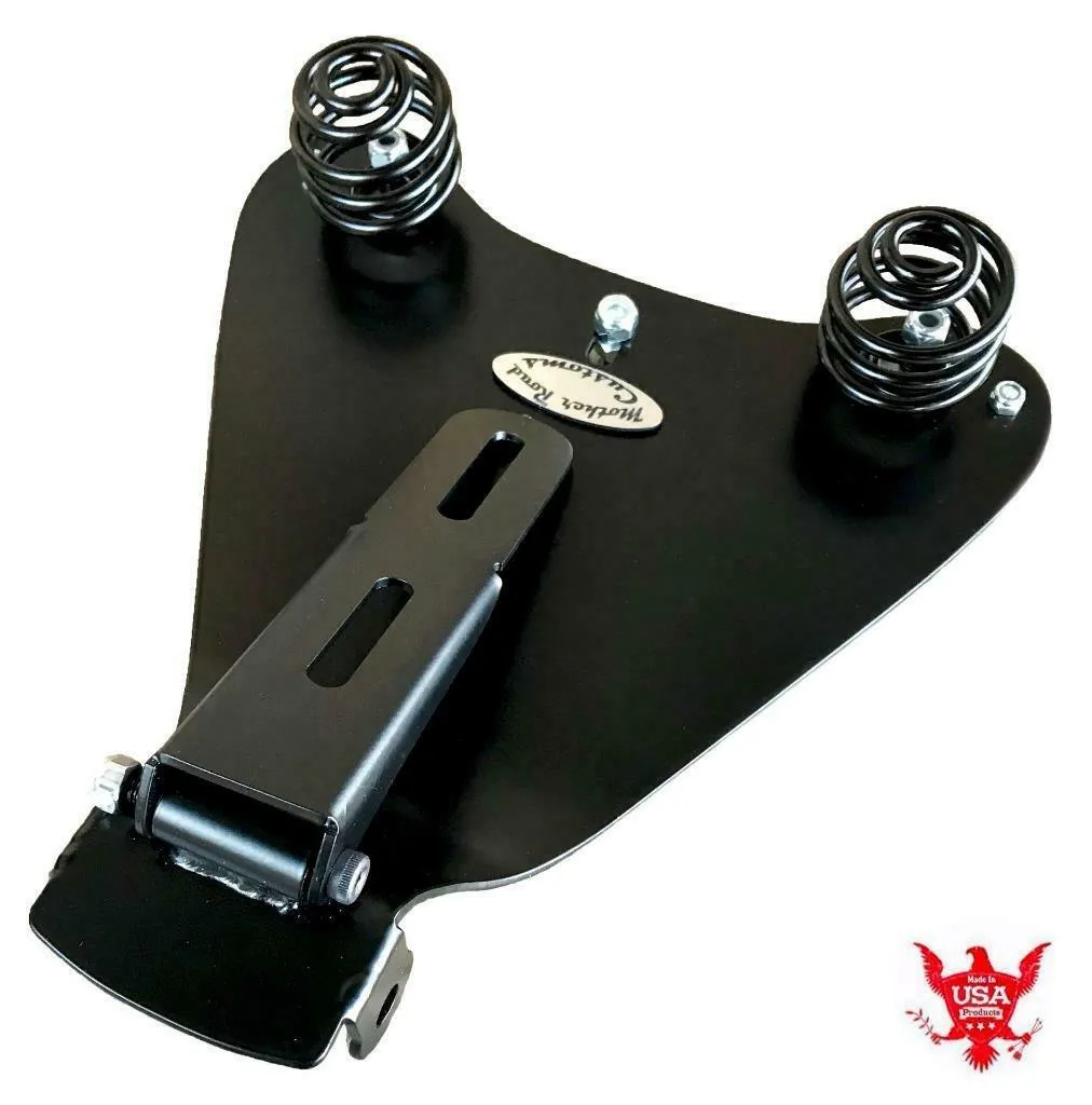 2010-2022 Sportster Harley Spring Seat Conversion Kit Ant White Snake Python bc