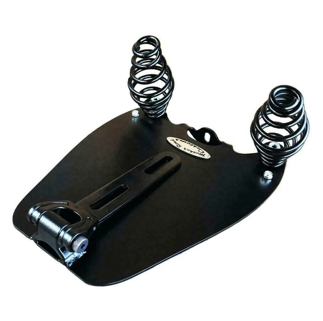2015-2024 Indian Scout & Bobber Spring Seat Mounting Kit Blk 15x14" Tractor Pad bc