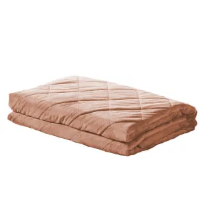 5KG Anti Anxiety Weighted Blanket Gravity Blankets Dusty Pink Colour