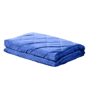 5KG Anti Anxiety Weighted Blanket Gravity Blankets Royal Blue Colour