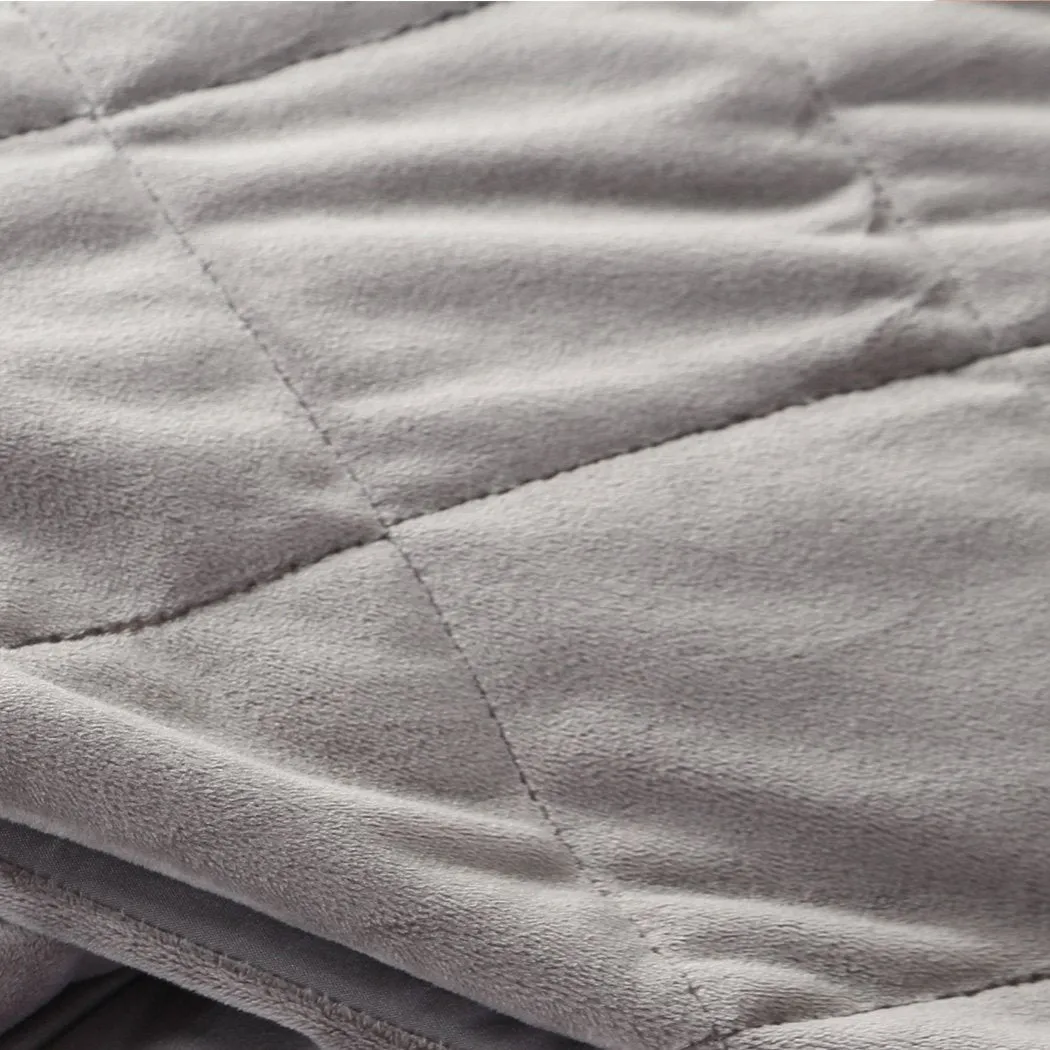 7KG Anti Anxiety Weighted Blanket Gravity Blankets Grey Colour
