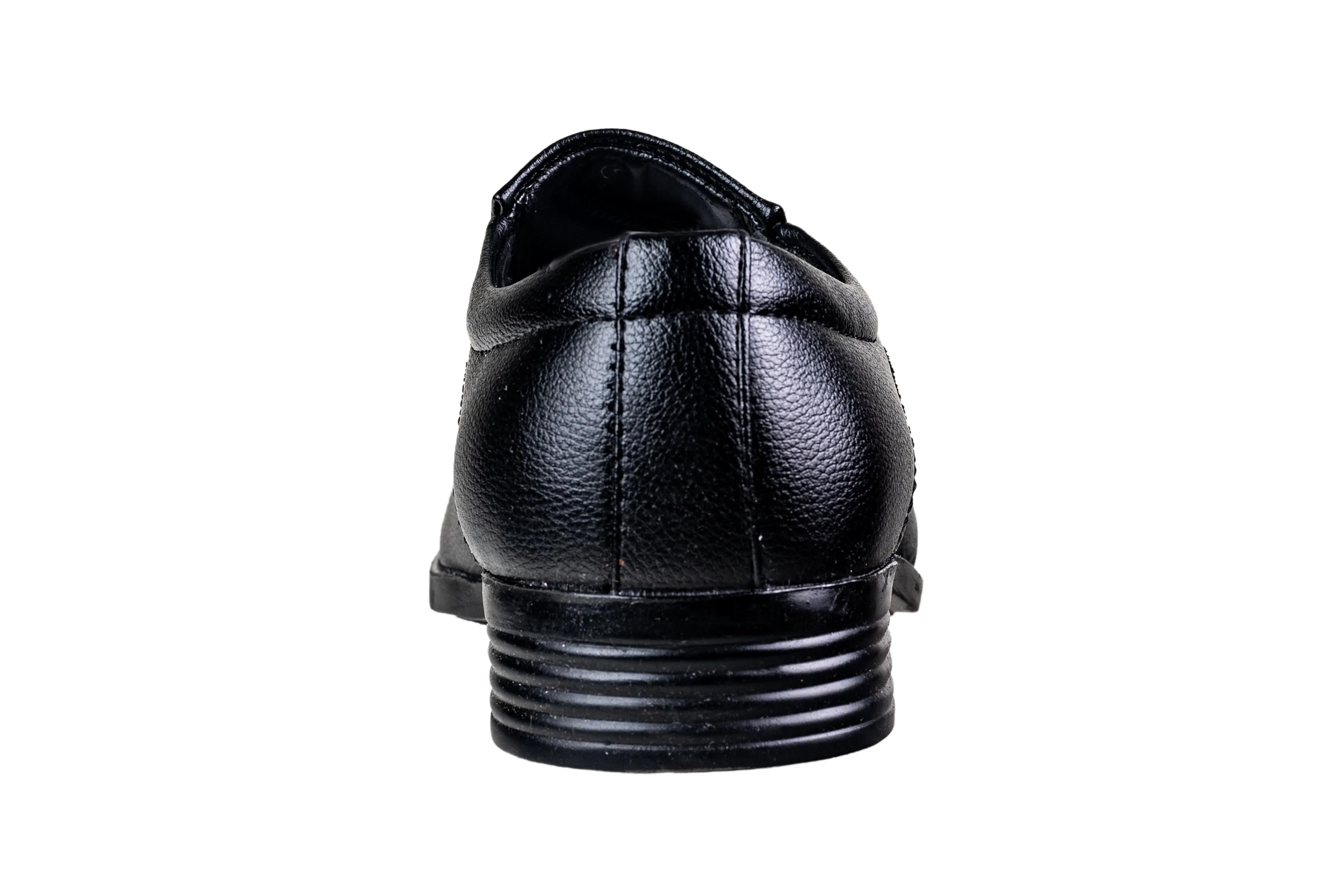 Action Gents Black Slip-On Shoe