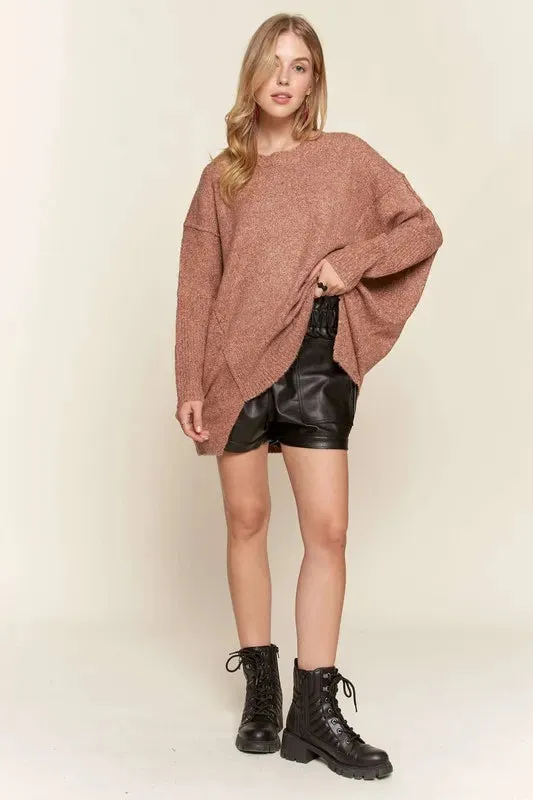 ADORA Oversized Comfy Sweater Top