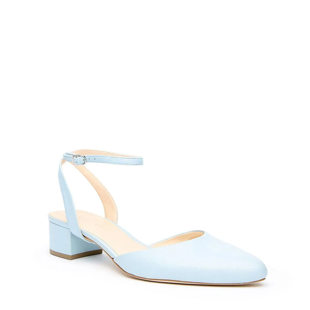 Agate Blue Slide   Marilyn Strap