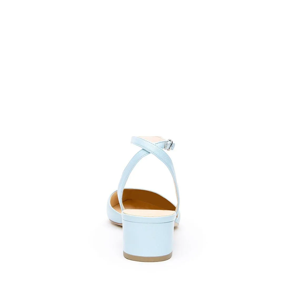 Agate Blue Slide   Marilyn Strap