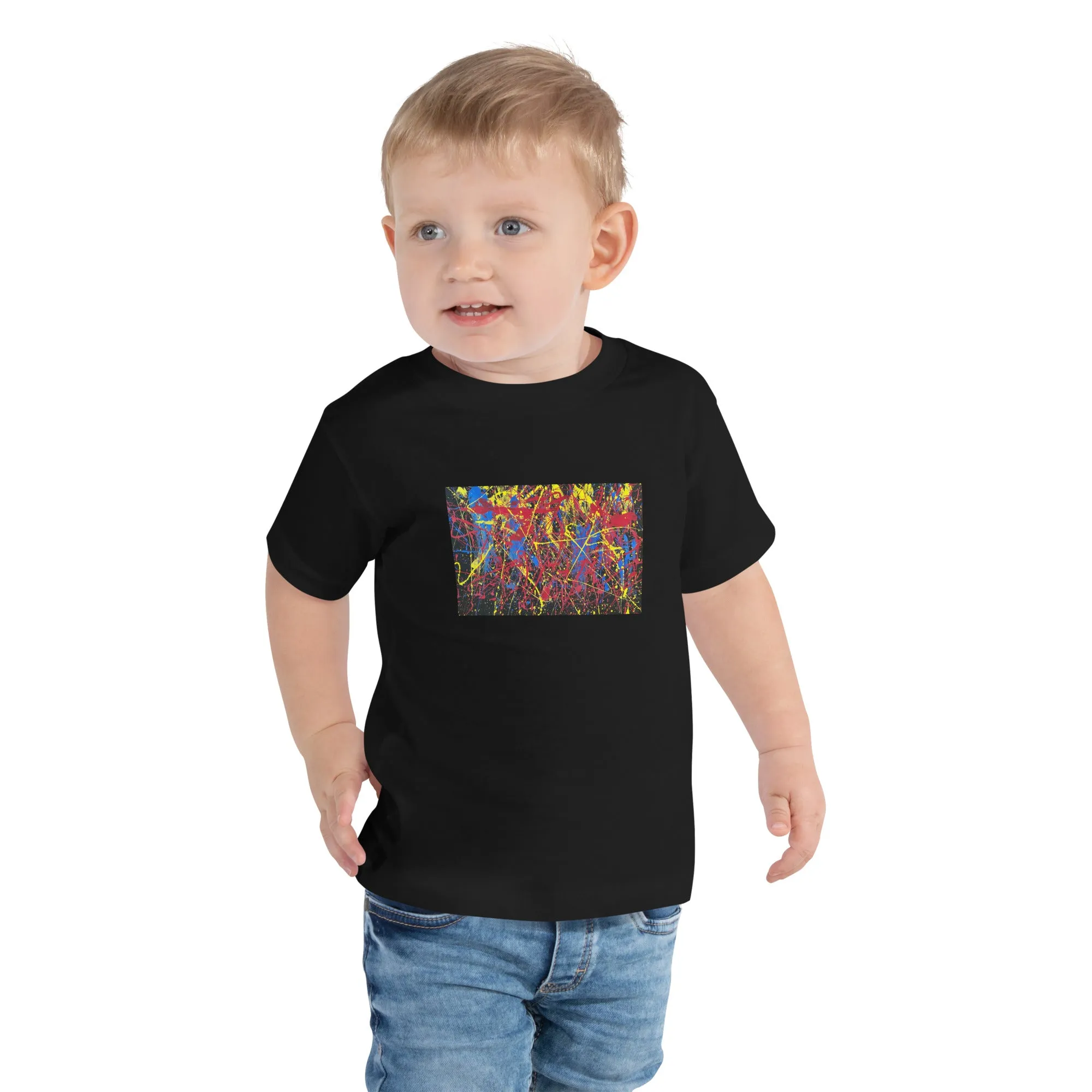 Art Auction Turtles Toddler Short Sleeve Tee