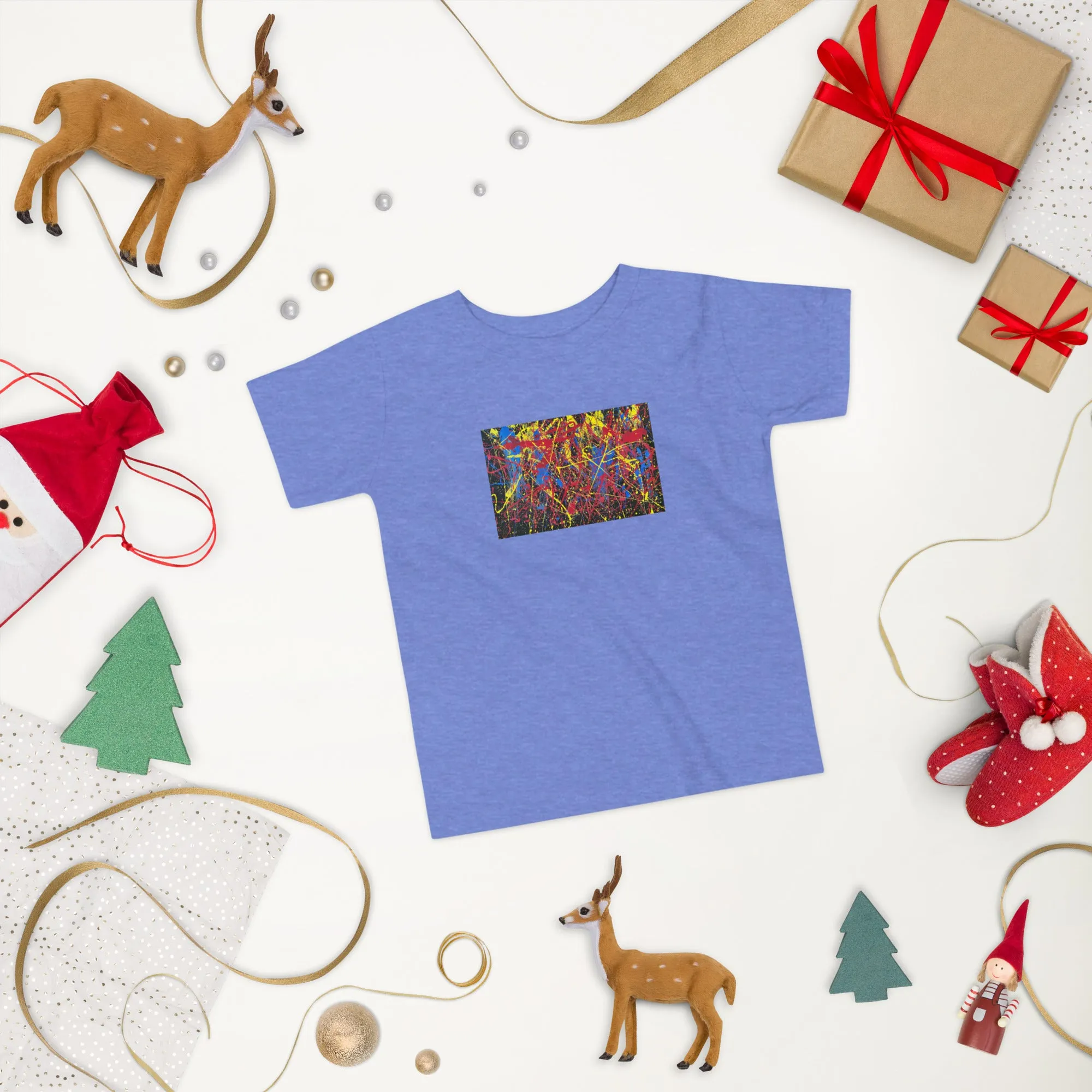 Art Auction Turtles Toddler Short Sleeve Tee