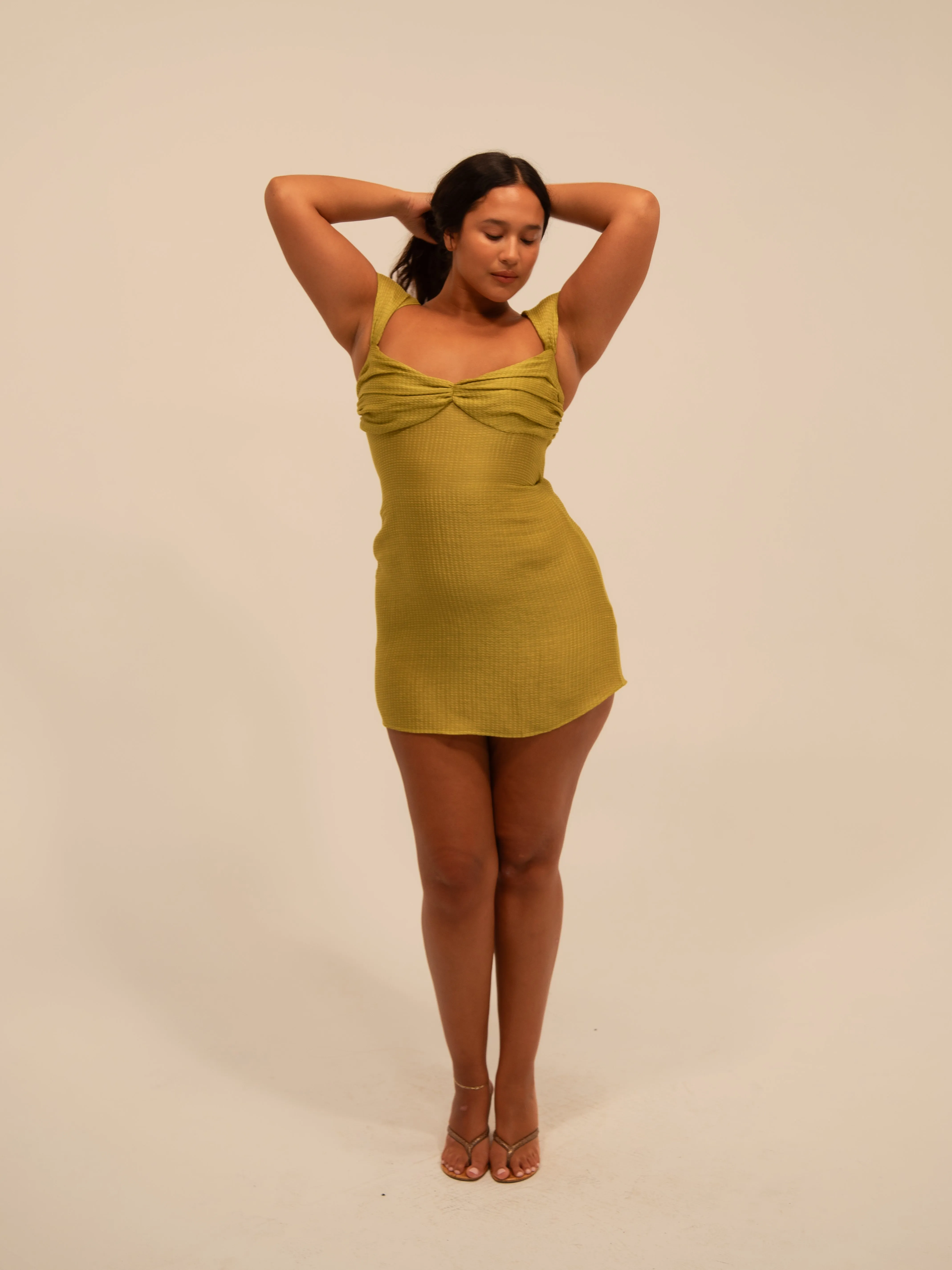 AUDREY DRESS IN SILK