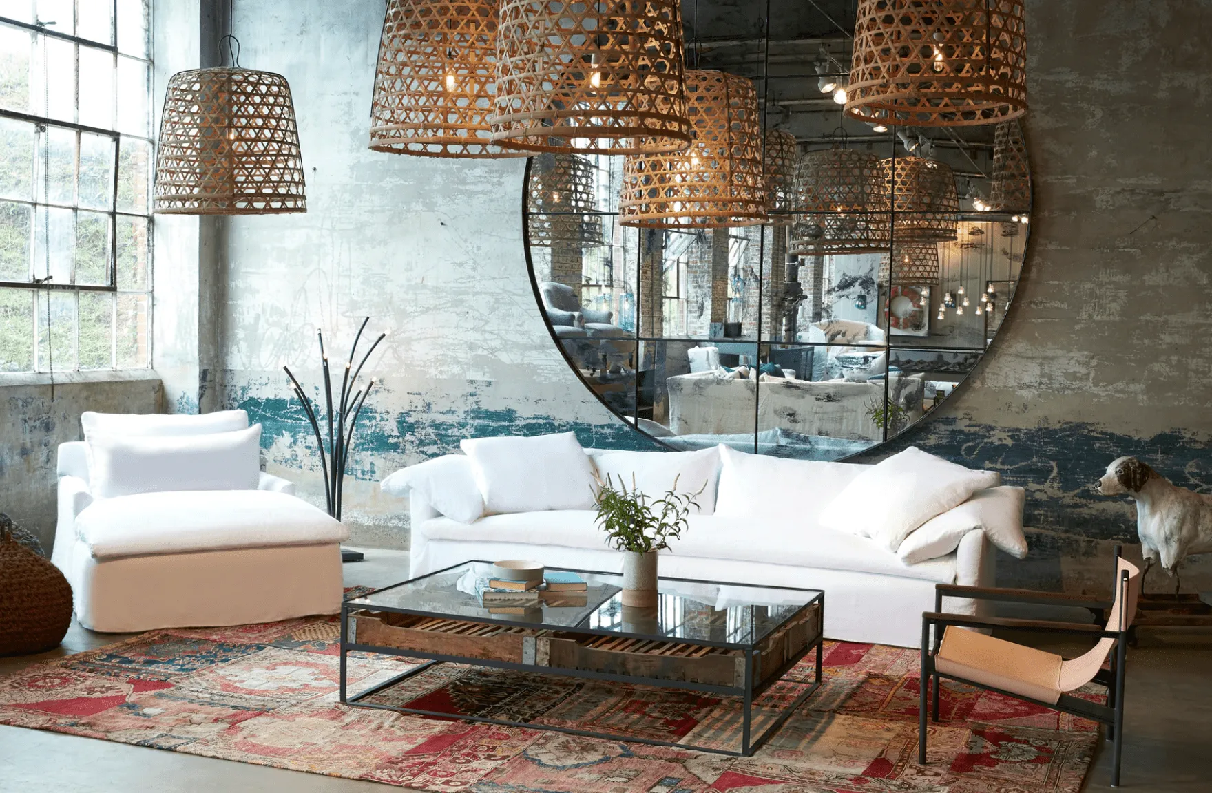 Bali Slipcovered 97in Sofa