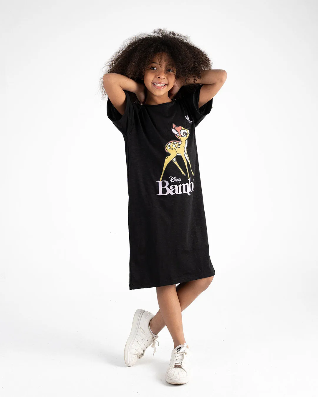Bambi Printed Girls Night Shirt