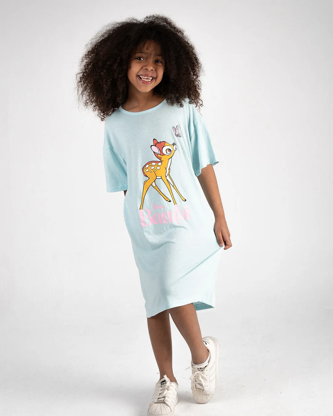 Bambi Printed Girls Night Shirt