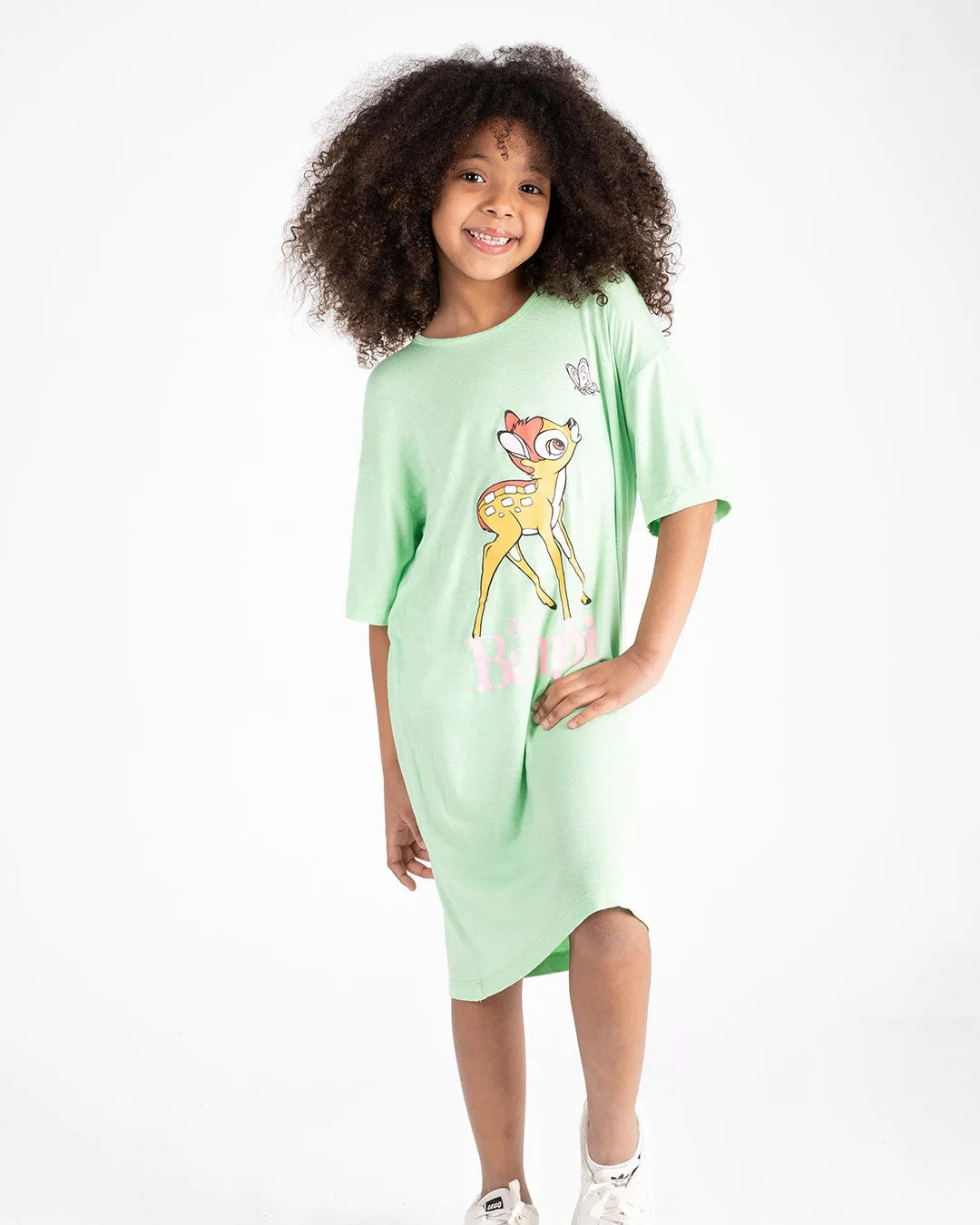 Bambi Printed Girls Night Shirt