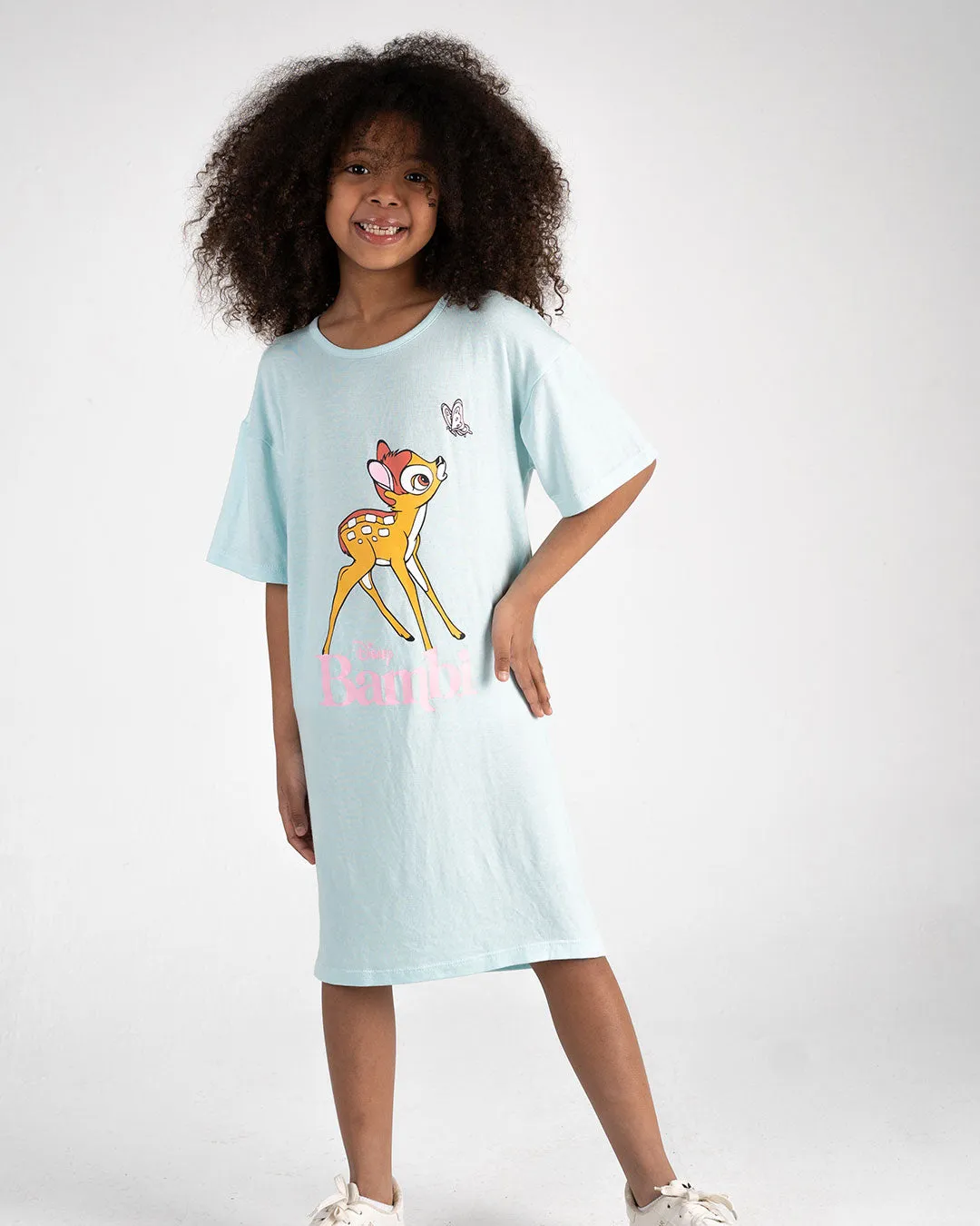 Bambi Printed Girls Night Shirt