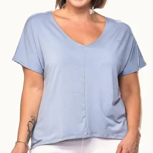 Bamboo V-Neck Casual Top