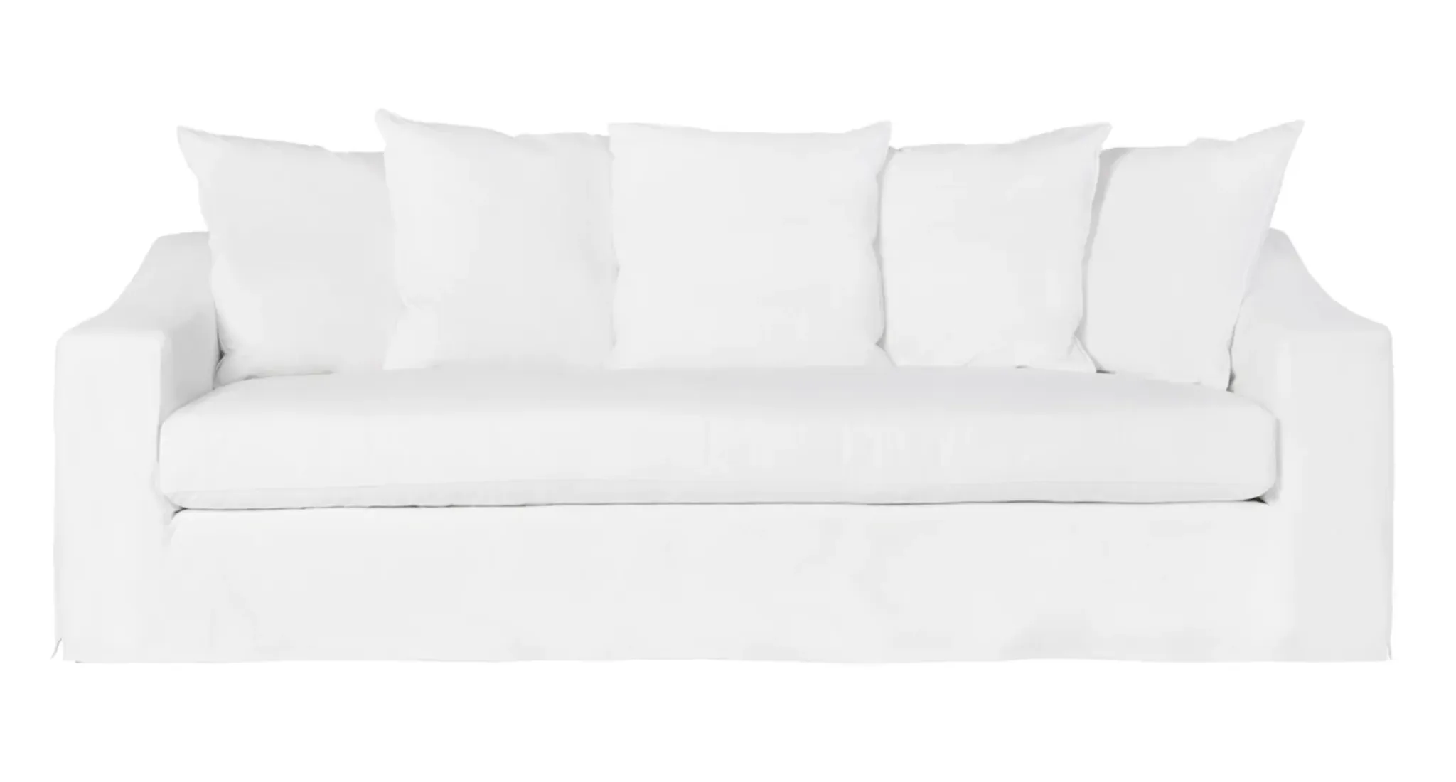 Barbuda 96in Slipcovered Sofa