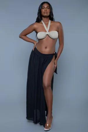 BE WICKED Claire Cove-Up Maxi Skirt