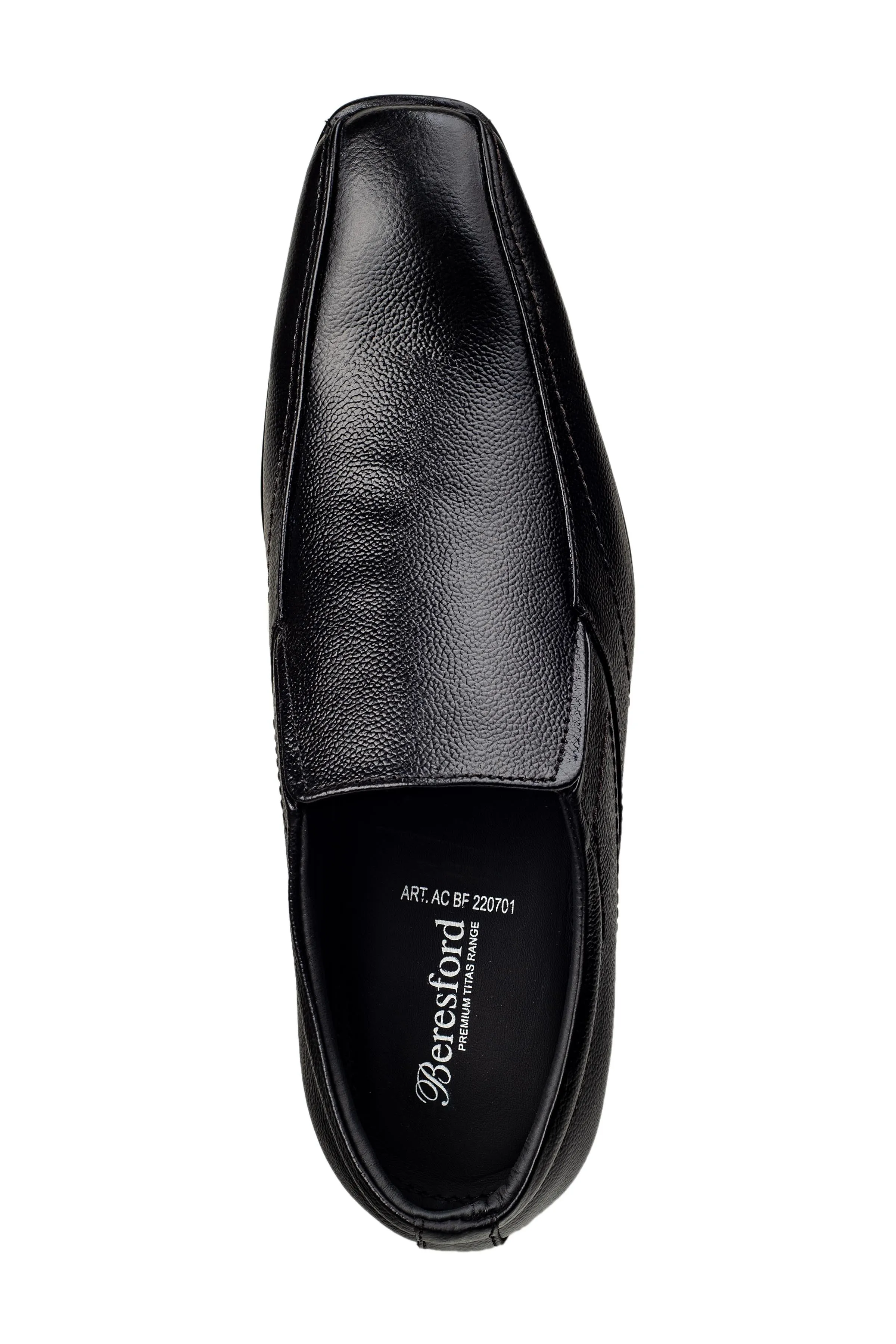 Beresford Gents Black Slip-On Shoe