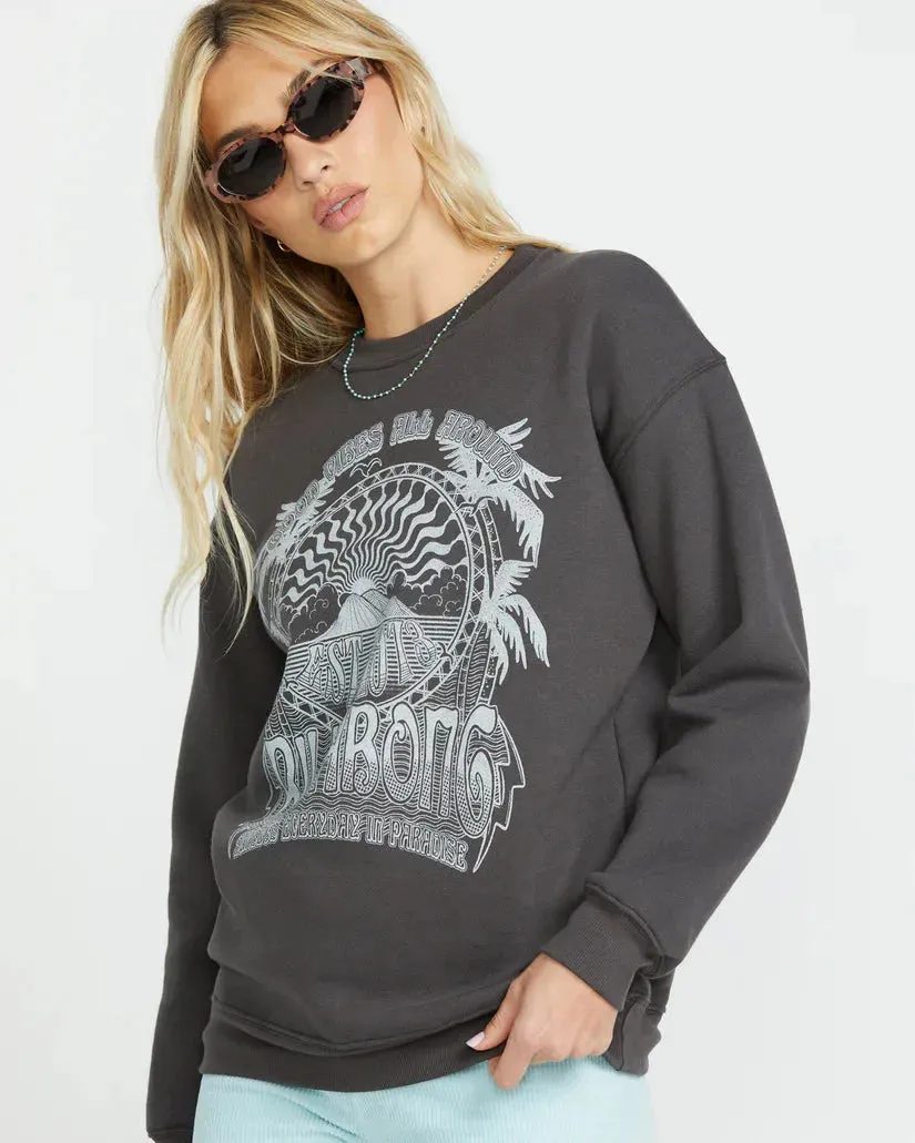 Billabong Women's Palm Classics Crew Sweatshirt