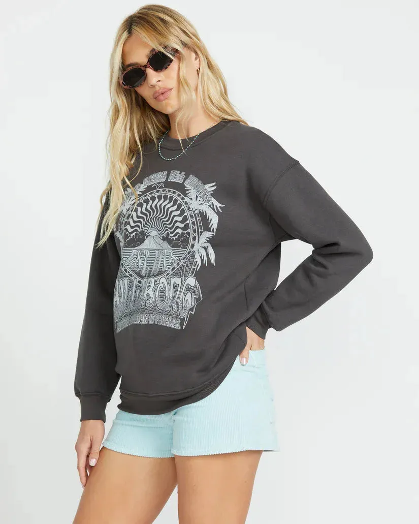 Billabong Women's Palm Classics Crew Sweatshirt