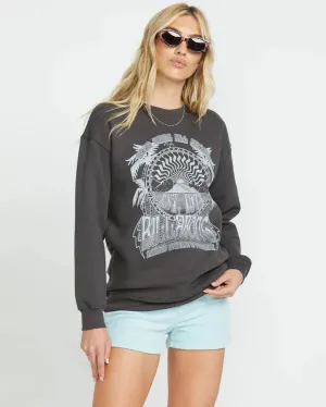 Billabong Women's Palm Classics Crew Sweatshirt