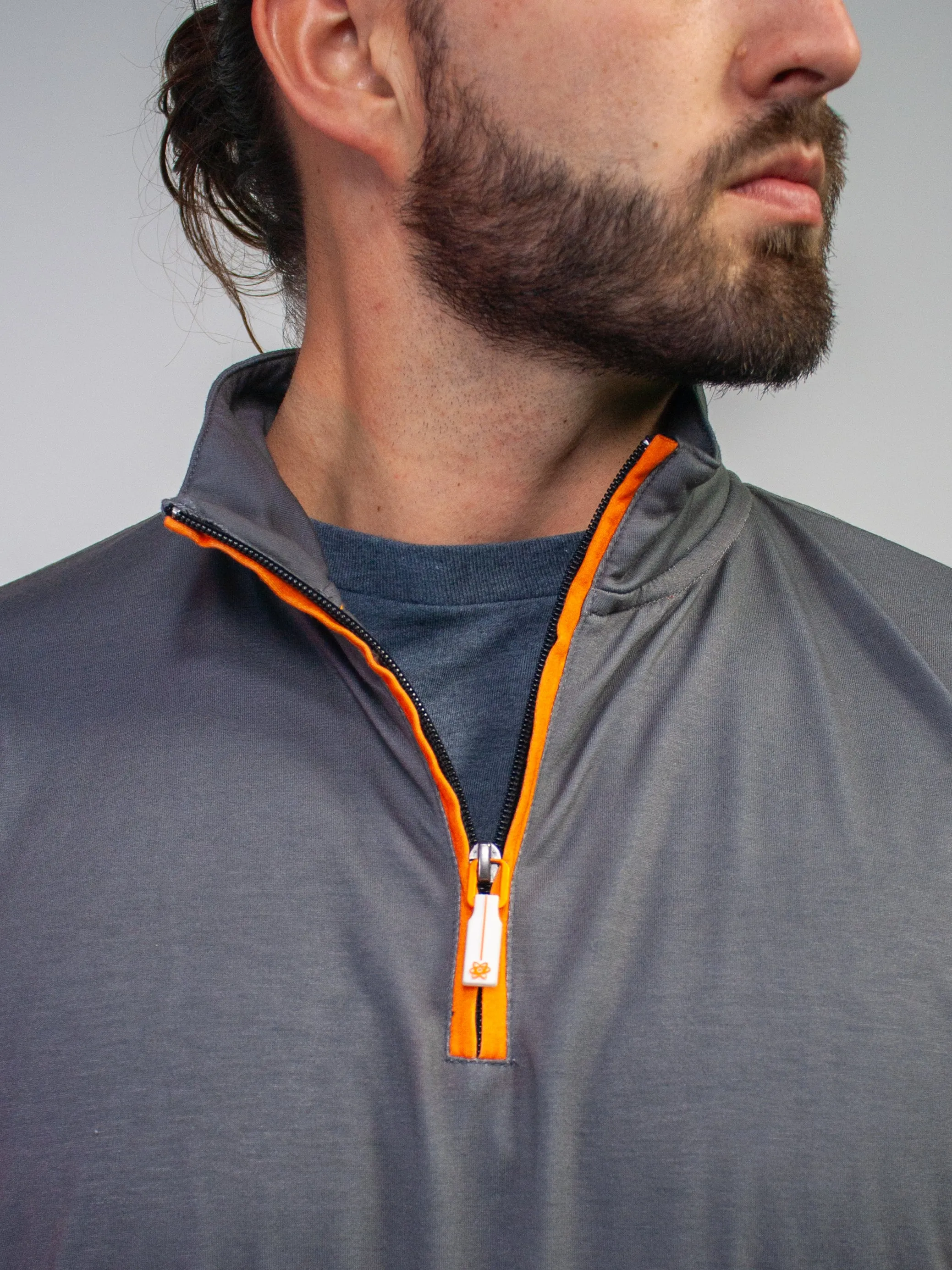BIRD CITY Quarter Zip (Slate Gray)