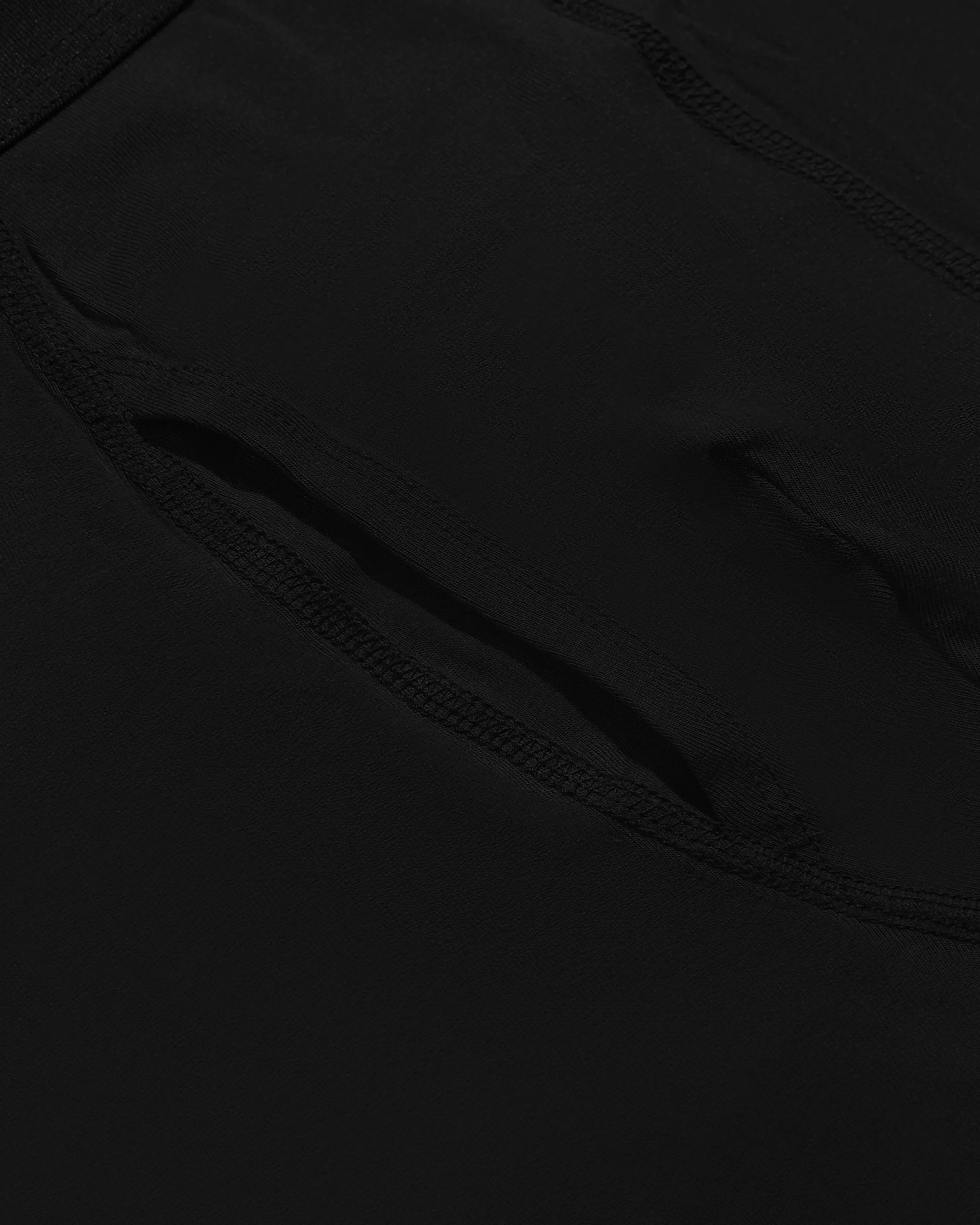 Black Boxer Trunks W/ Fly 6-Pack