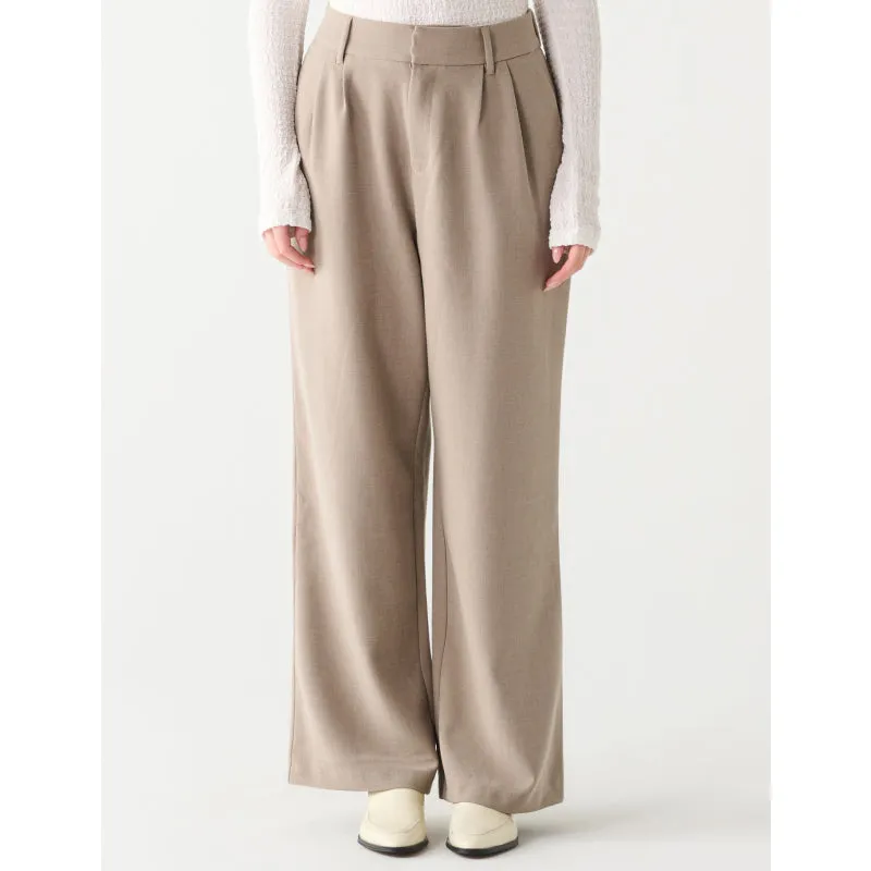 Black Tape Wide Leg Trouser