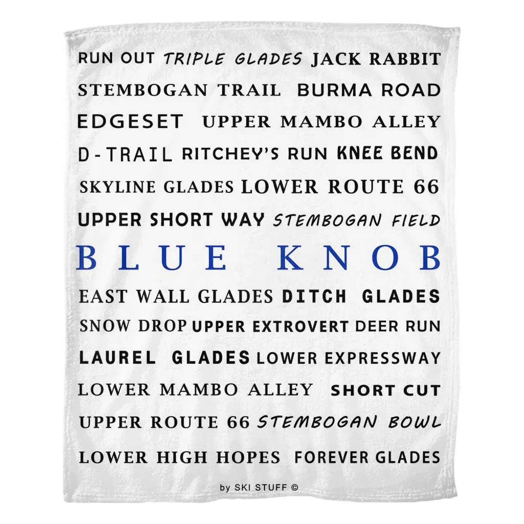 Blue Knob Resort - Throw Blanket