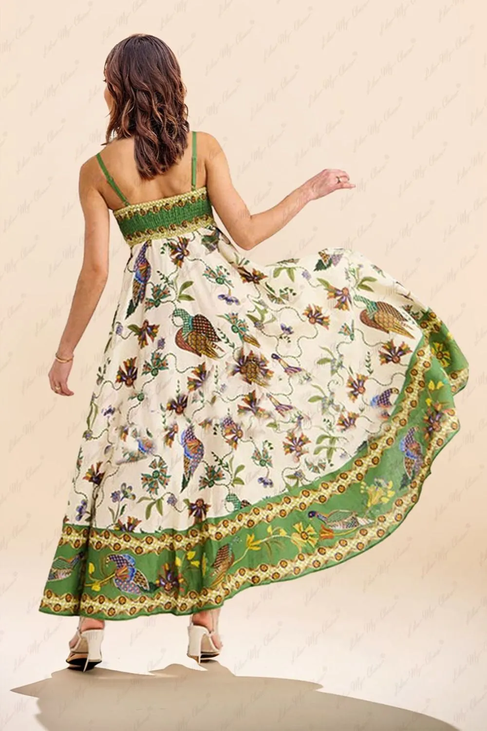 Boho Summer Sun Dress