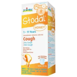 Boiron Children's Stodal Cough Syrup with Honey