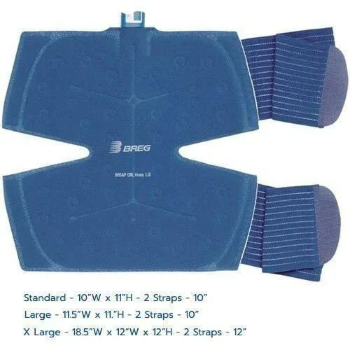 Breg Polar Care Cube Wrap On Knee Pad