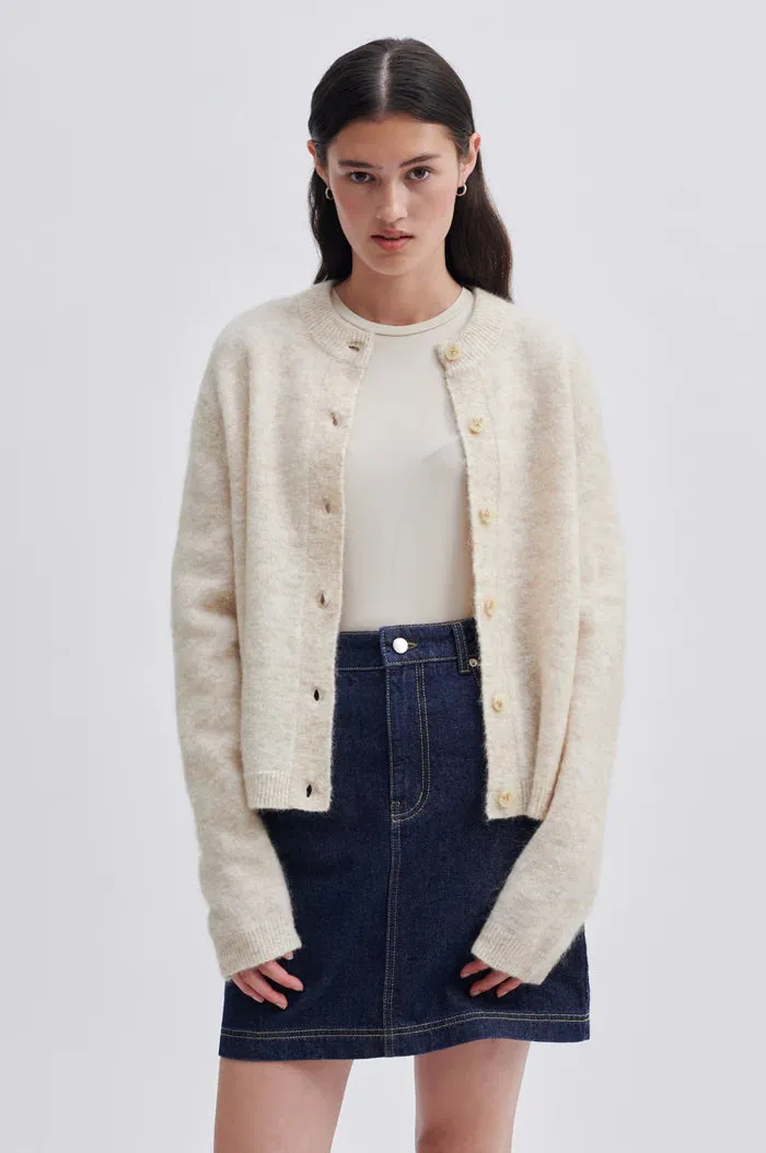 Brook Knit Plain Cardigan