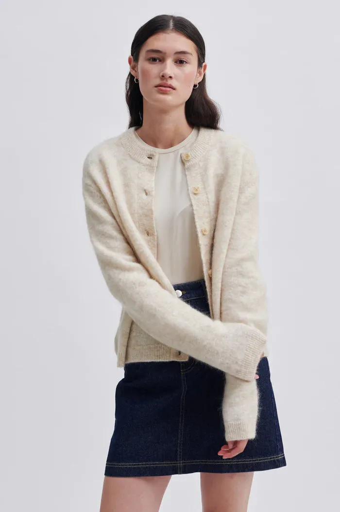 Brook Knit Plain Cardigan