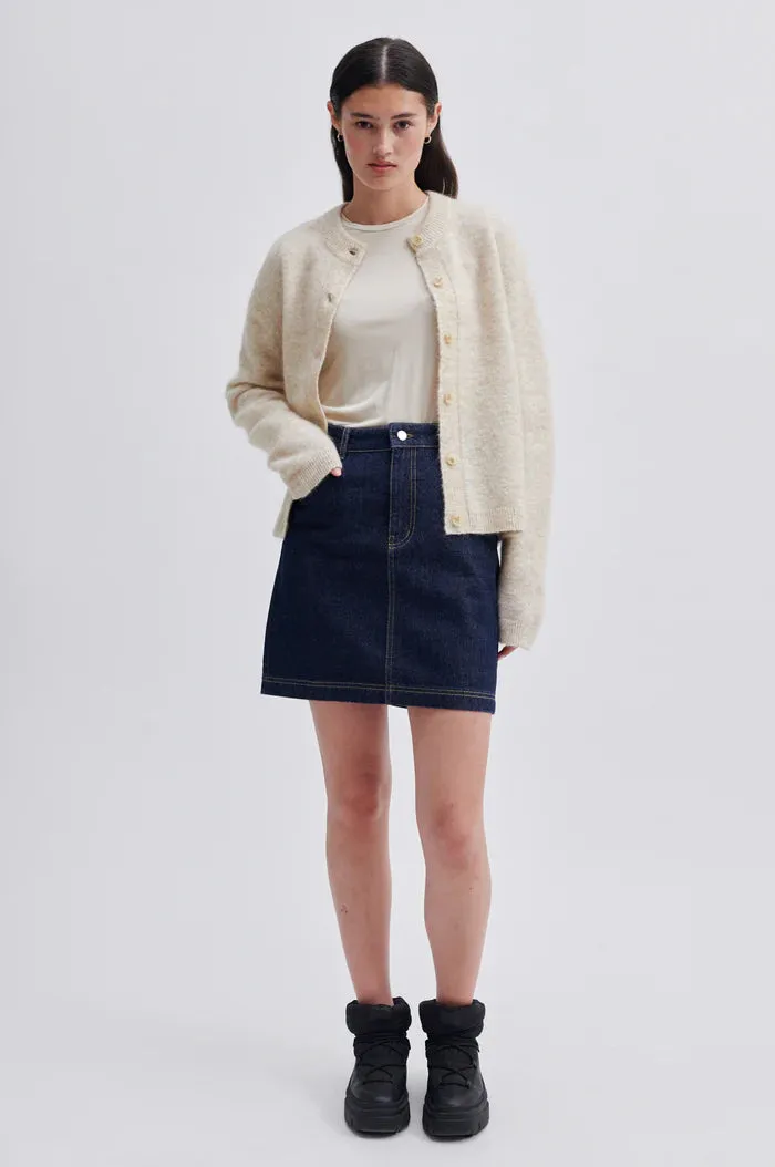 Brook Knit Plain Cardigan