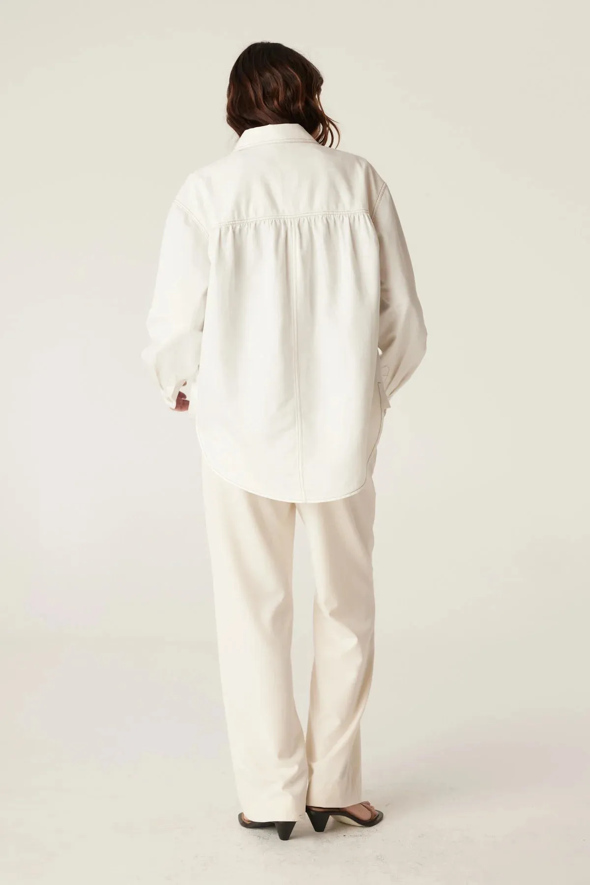 Cable Melbourne, Skye Shirt | Ecru