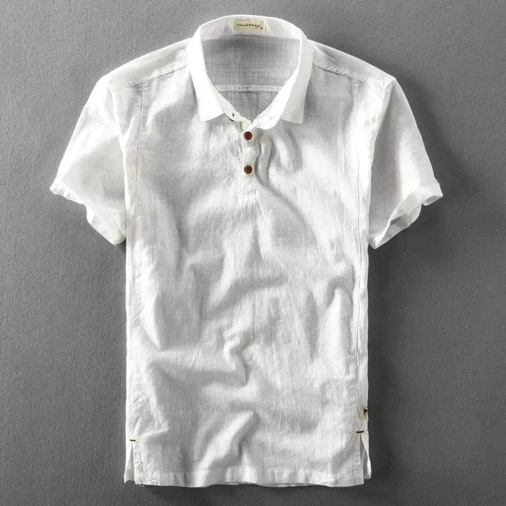 Camden Linen Collar Tee