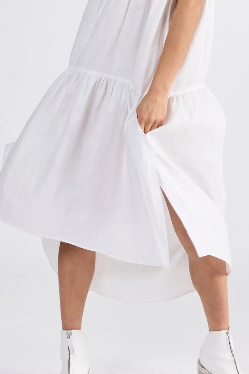 Campari Dress in Ivory