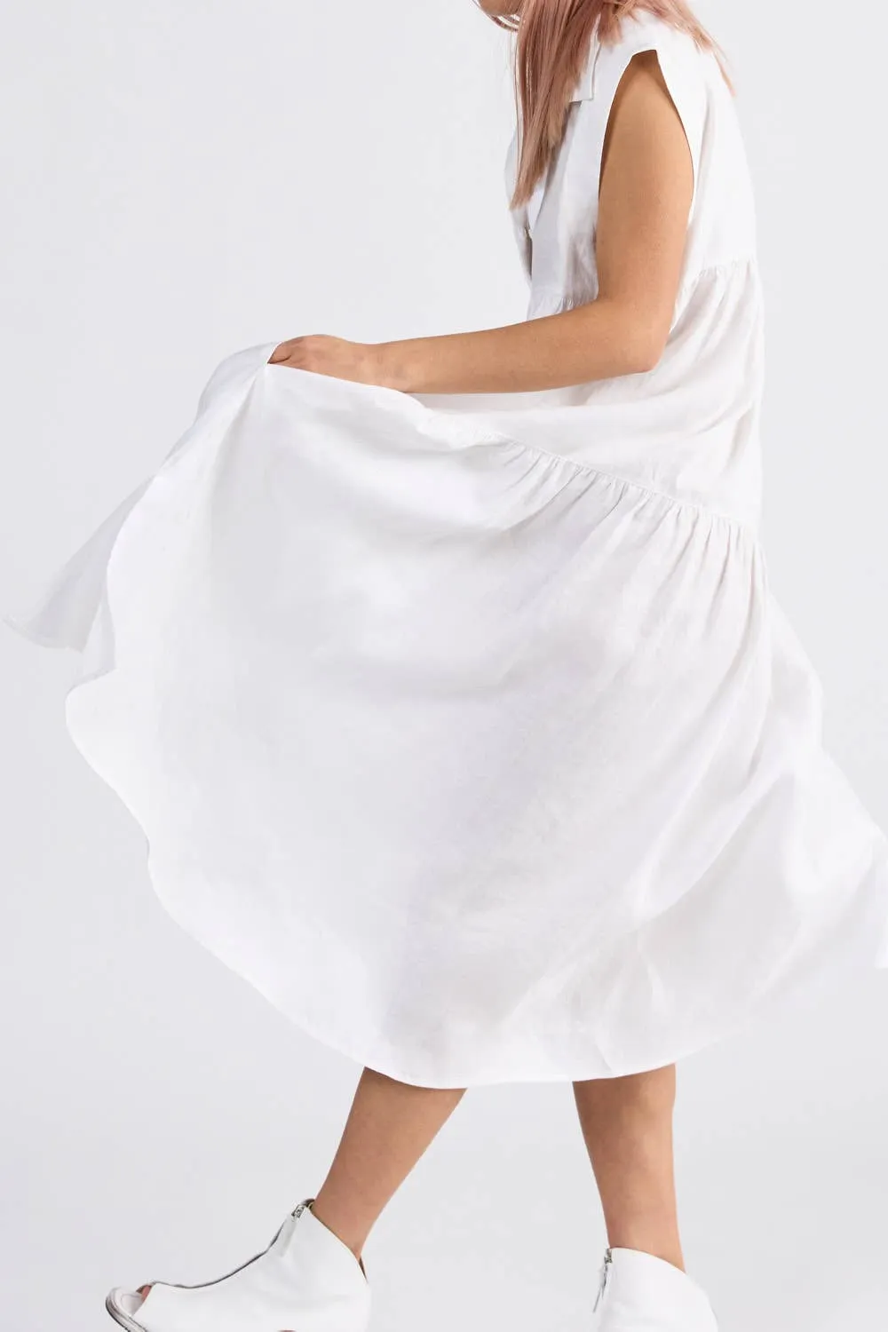 Campari Dress in Ivory
