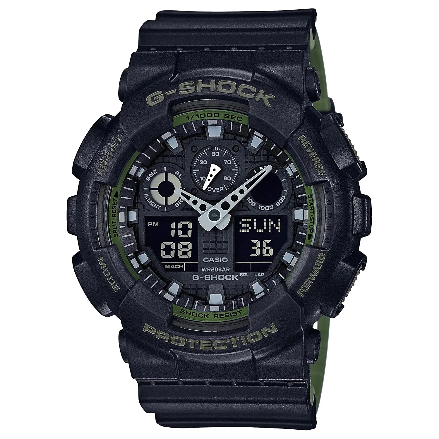 CASIO G SHOCK GA100L-1A