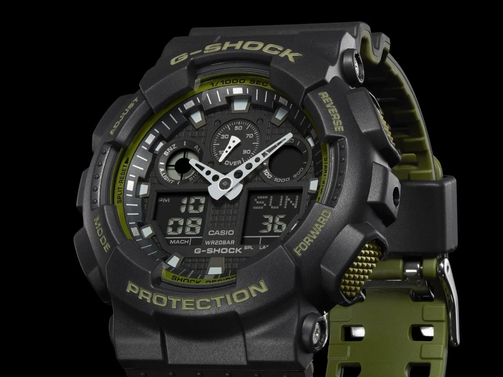 CASIO G SHOCK GA100L-1A
