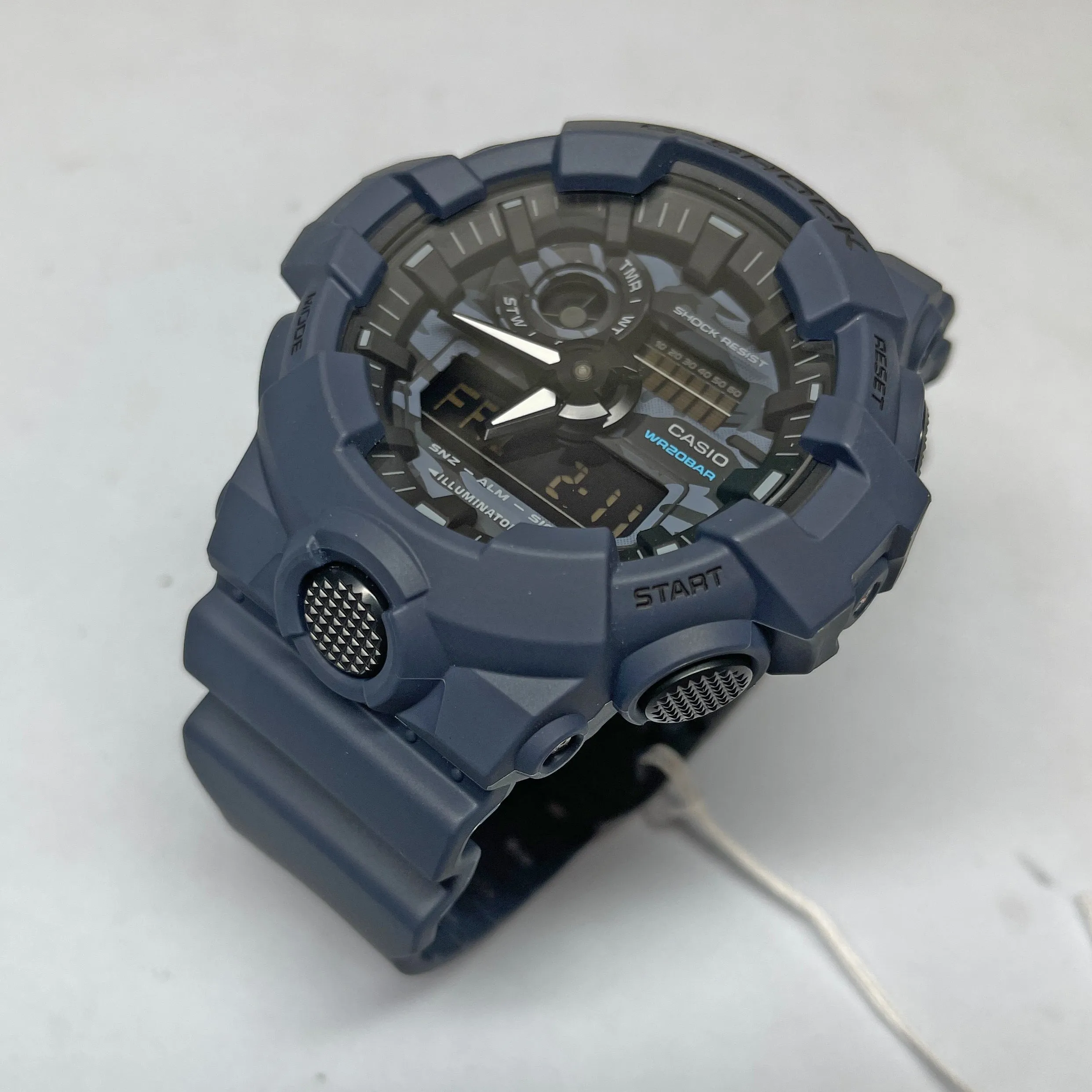CASIO G-SHOCK GA700CA-2A Dark Blue Utility Camouflage Camo Watch