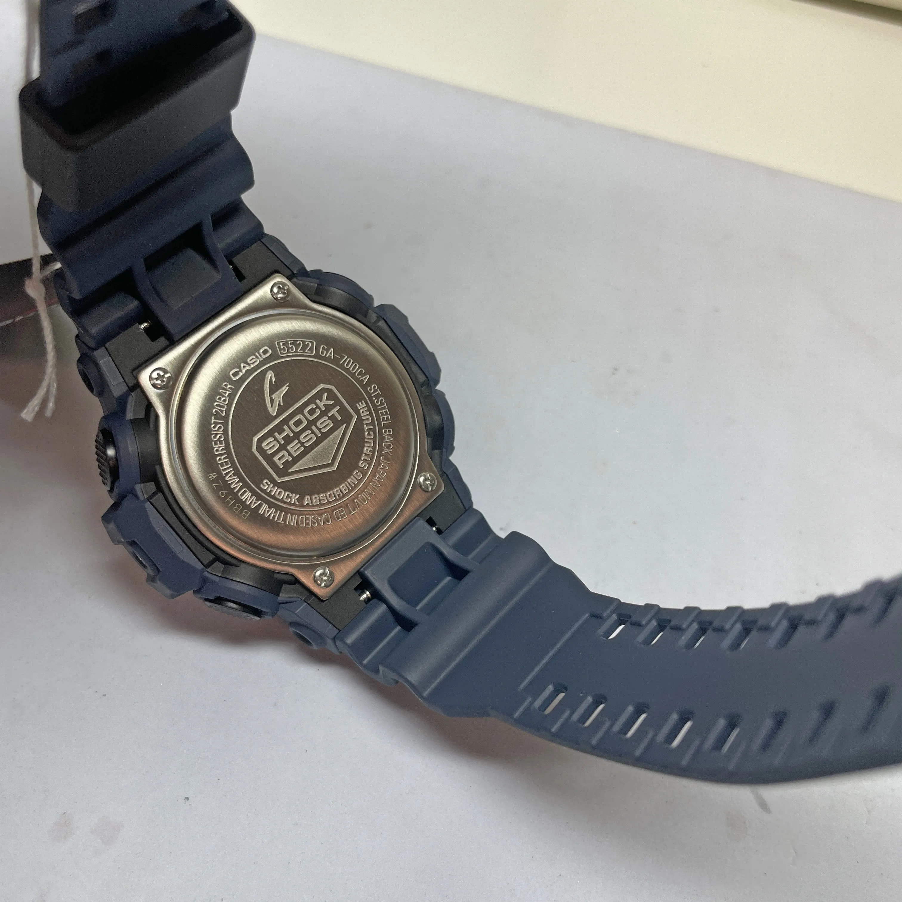 CASIO G-SHOCK GA700CA-2A Dark Blue Utility Camouflage Camo Watch