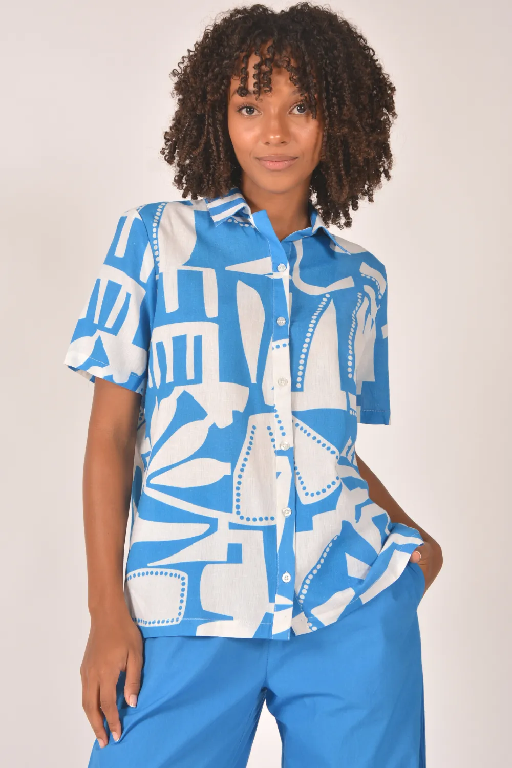 Cassis Shirt Toureg Blue