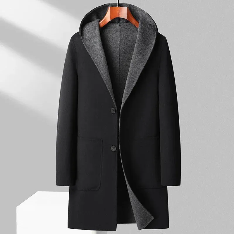 Charles Merino Wool Overcoat
