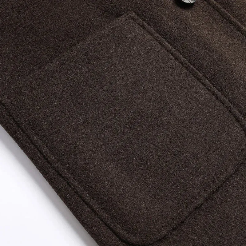 Charles Merino Wool Overcoat