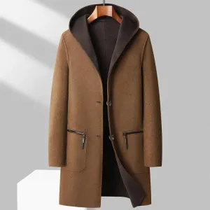 Charles Merino Wool Overcoat