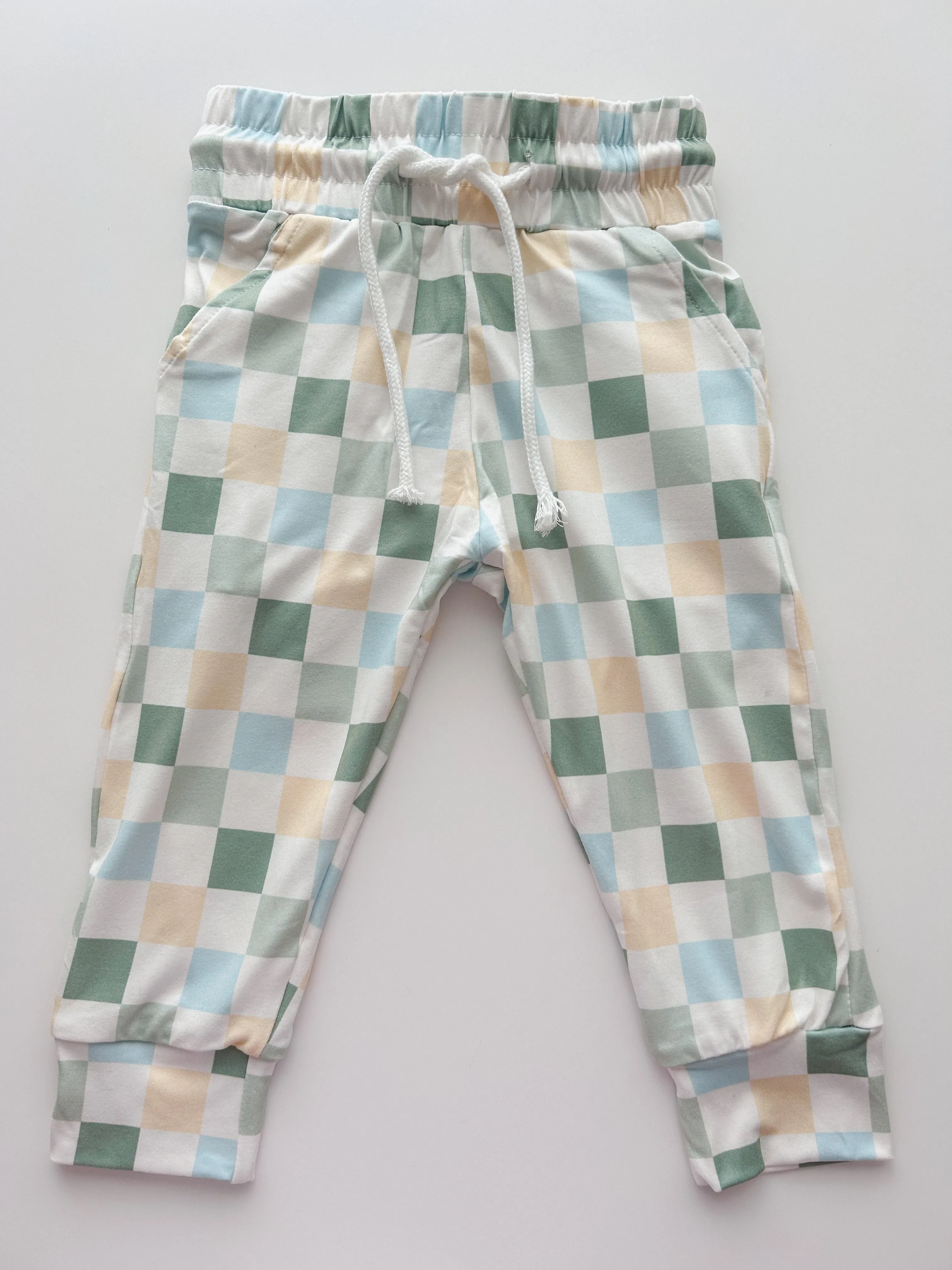 Checkered Joggers