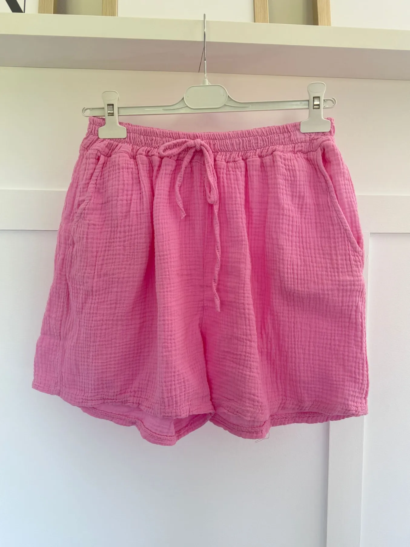 Cheesecloth Drawstring Shorts (6 Colours)