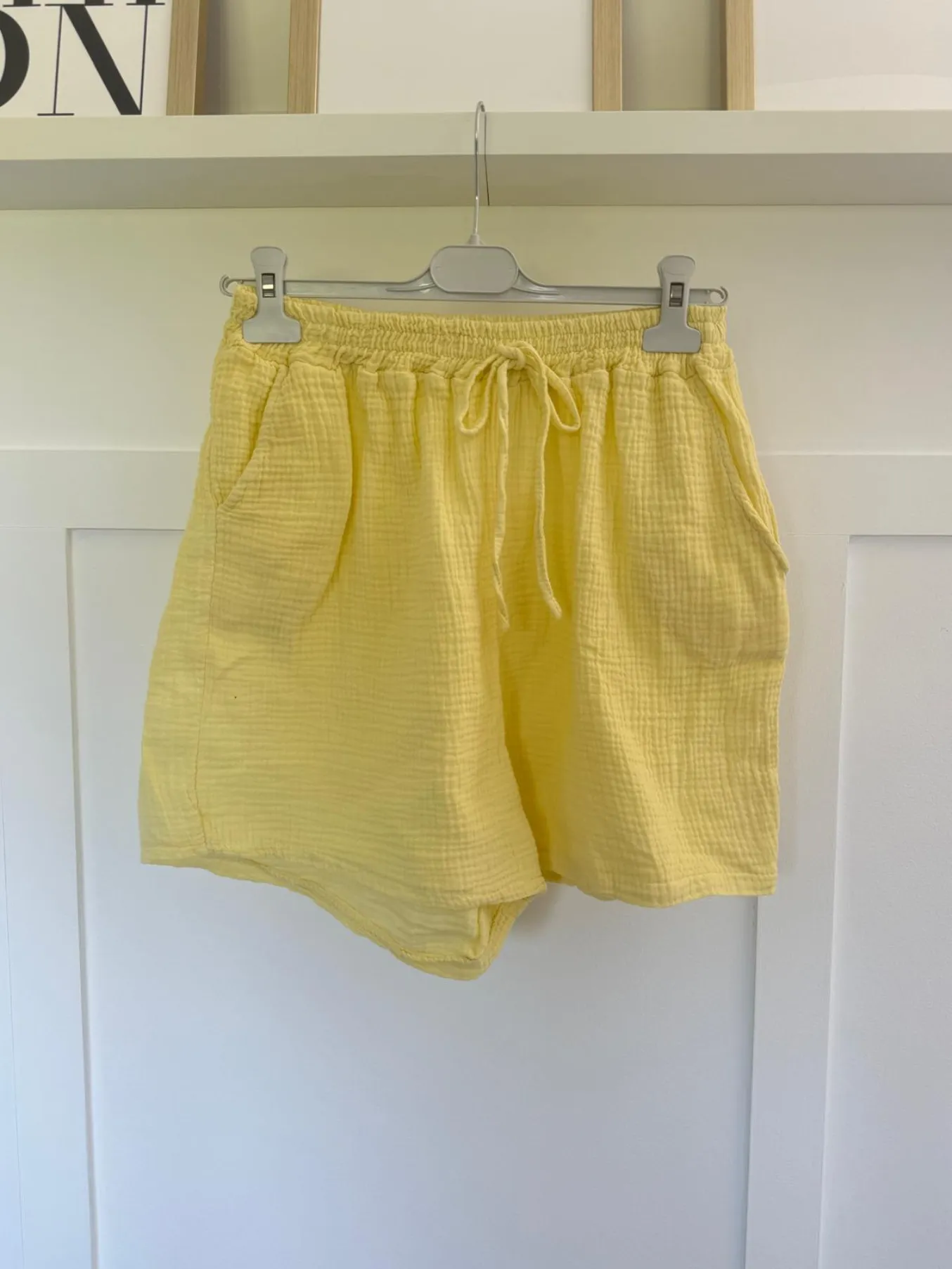Cheesecloth Drawstring Shorts (6 Colours)